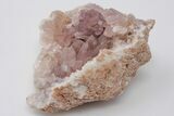 2.6" Beautiful, Pink Amethyst Geode Section - Argentina - #195392-1